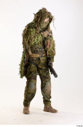  Andrew Elliott in Ghillie Pose with Gun 